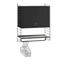 String - Gang reolsystem V sort/sort - Sort