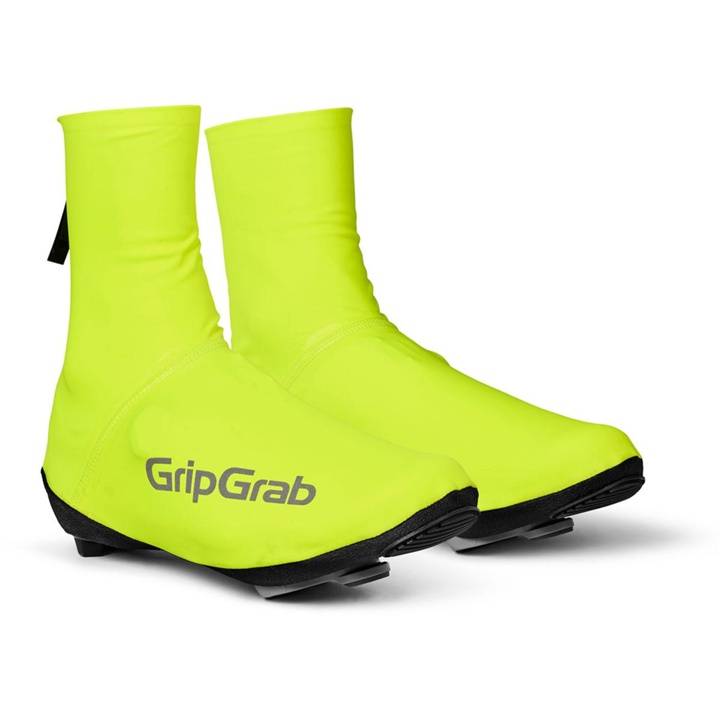 GripGrab PACR Waterproof Road Shoe Covers Skoöverdrag Hi-Vis Yellow - Klädstorlek M -
