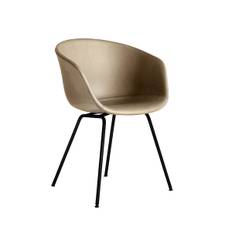 HAY About A Chair (AAC27) Nougat Sense Læder - Sort