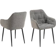 Urban Fusion Collection - Toulon Karmstol Monza tyg Grå - ["gid://shopify/Metaobject/311986454901"]