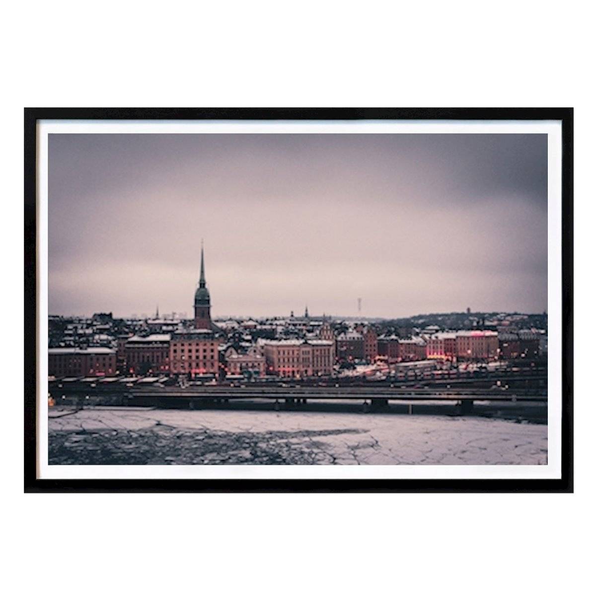 Stockholm November wonderland - Poster av Rudy Akram - Stad