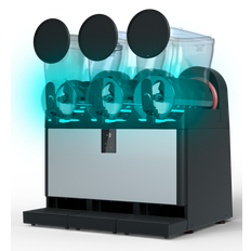 V-AIR SMART 3 + ECO SLUSH ICE MASKINE M/3 BEHOLDERE Á 12 LITER