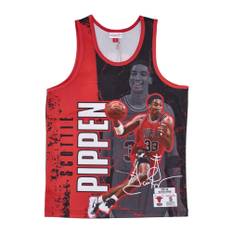 Mitchell & Ness, Sport, Herr, Multicolor, L, Linne, Chicago Bulls Linne Scottie Pippen