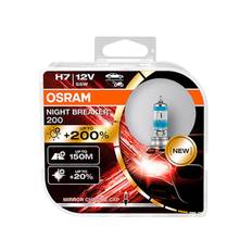 2-Pack H7 Osram Night Breaker 220% halogen