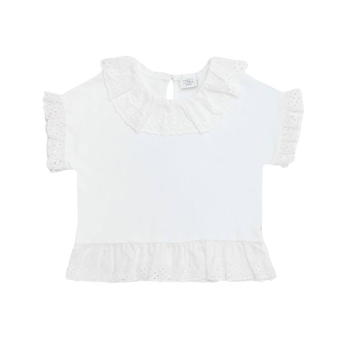Hust&Claire Alma T-shirt White 86 cm Vit 86 cm Flickor