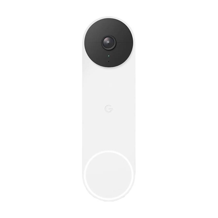 Google Nest Batteridriven Dörrklocka Med Kamera