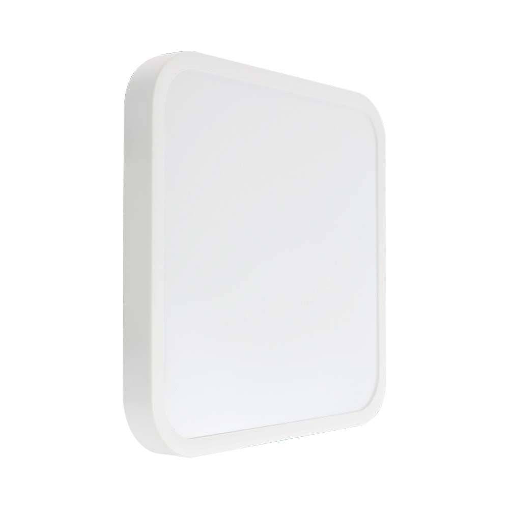 Samsung VT-18 LED Kuppel Lys 18W - 3000K, firkantet, hvid ramme, IP44, RA80 - 5 års garanti