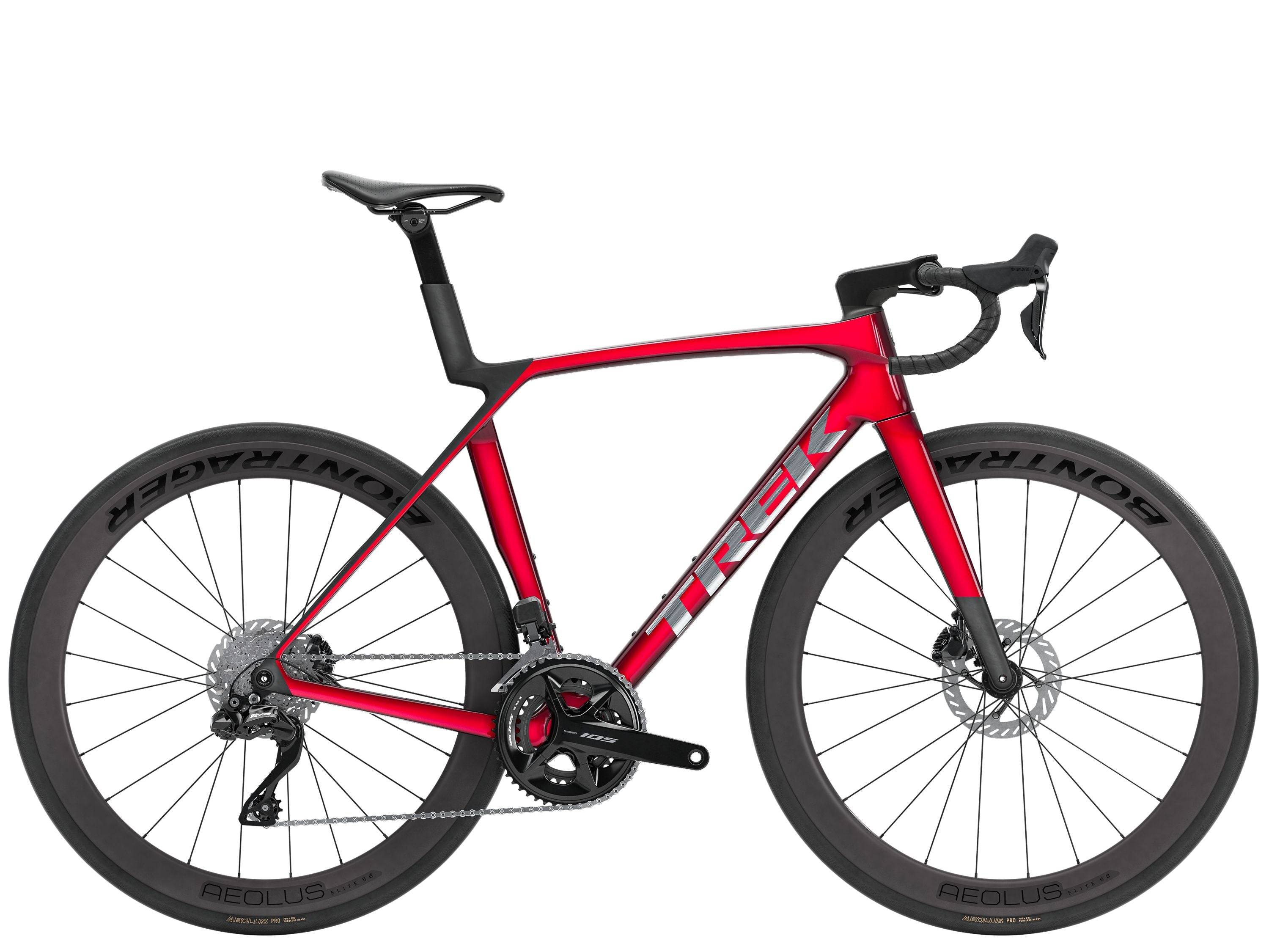 Trek Madone SL 6 Gen 8 - 2026 - Gloss Fury Red/Matte Deep Smoke - S - Cykel
