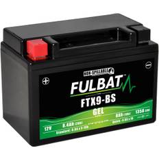 Batteri FTX9-BS GEL, YTX9-BS, 12V, 8,0Ah, motorcykel, moped m.m