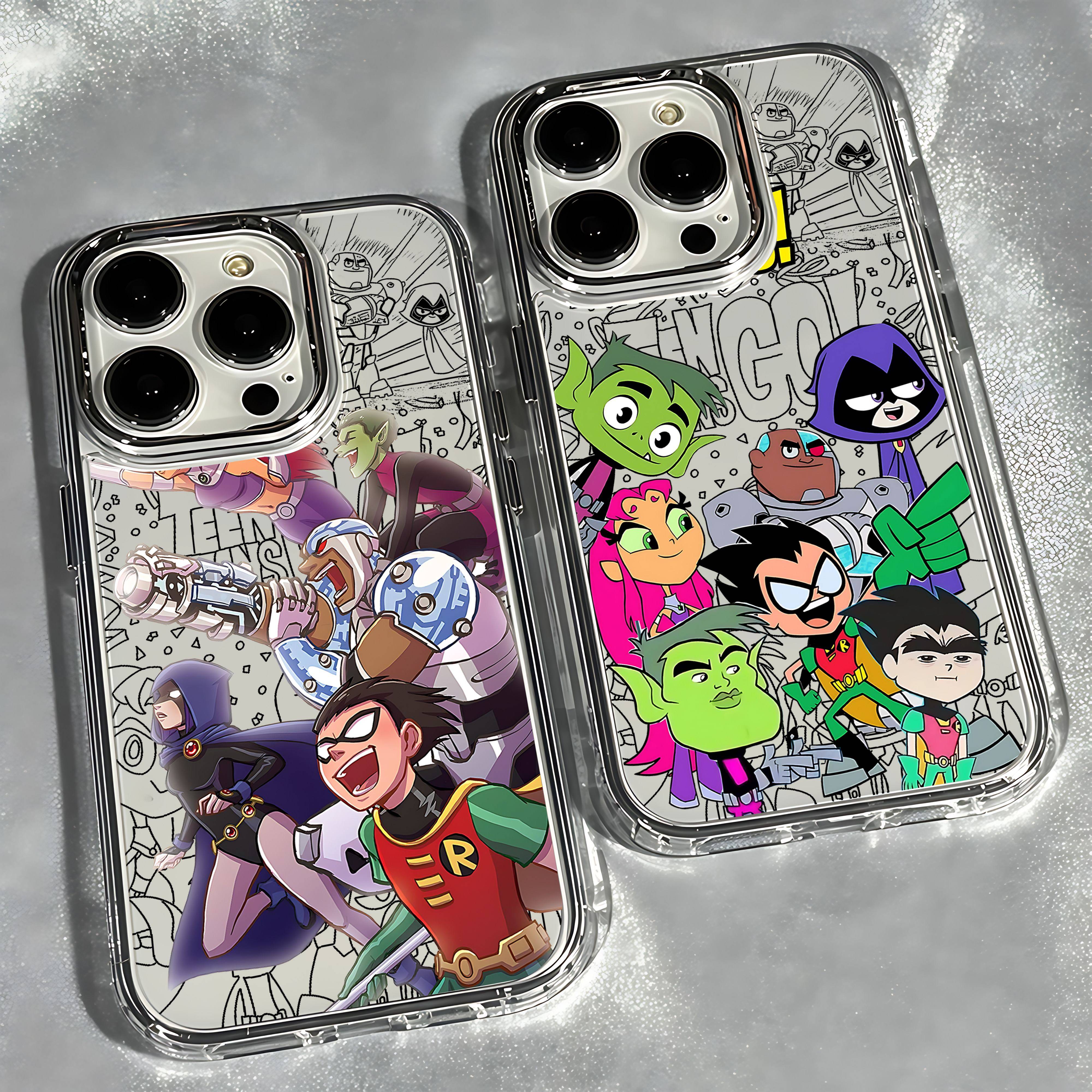 Teens T-Titans Go! Phone Case For iPhone 17e 17 16e 16 15 14 13 12 11 mini Pro Max X XR XSMAX 8 7 Air Plus Clear