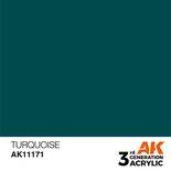 AK Interactive 3rd Gen: Turquoise (17ml) AK11171