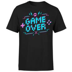 Game Over Gaming T-Shirt - Black - XS - Black