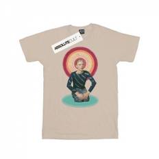 David Bowie knästående Halo T-shirt för män L träkol