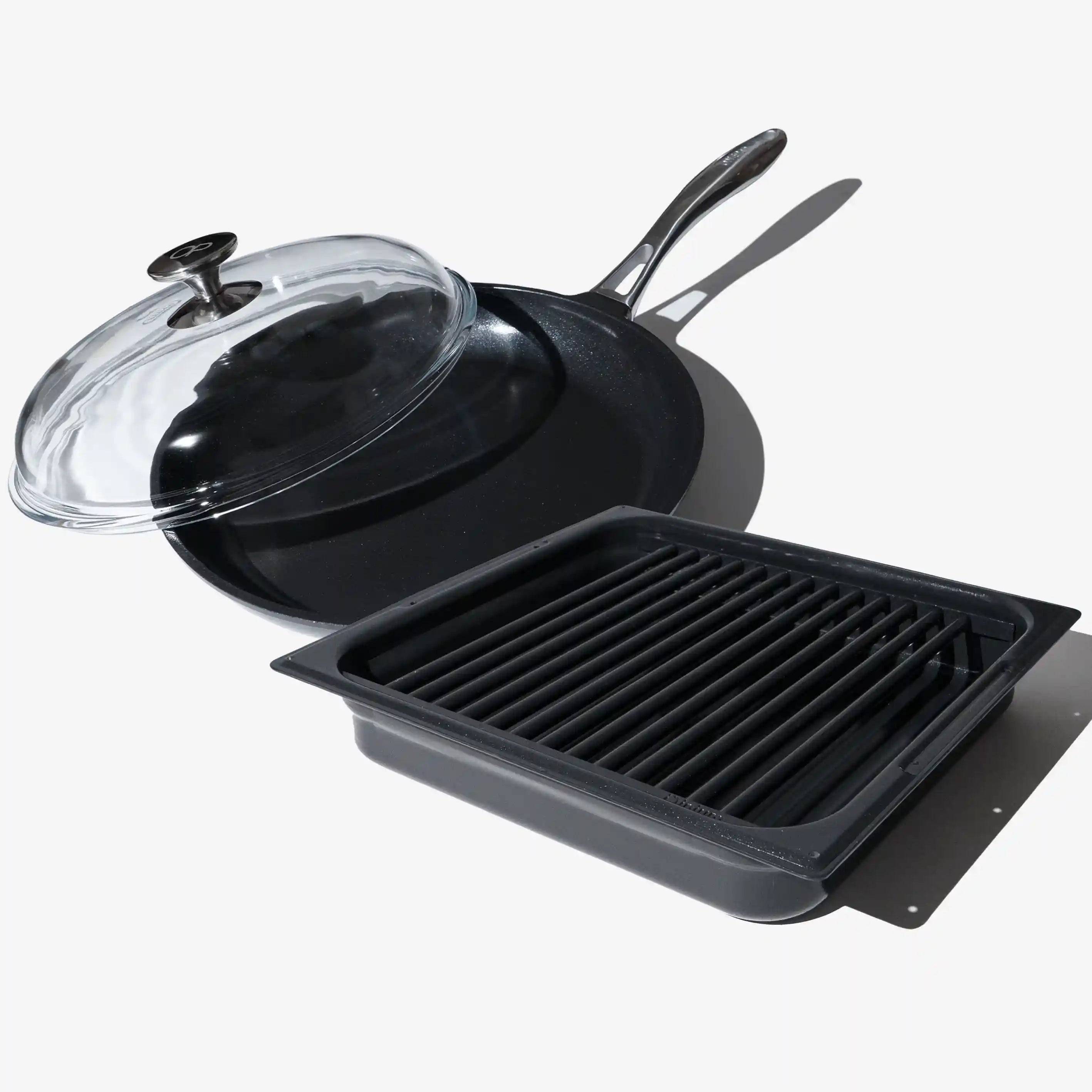 Bestseller Kit | Stekpanna 28 cm + Glaslock & OneRoast Roast & Grill Kit