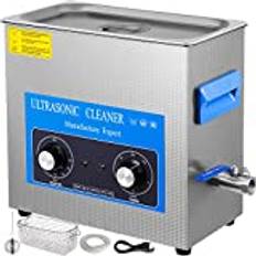 VEVOR Knob Control Ultrasonic ultraljudsrengörare, 10 l, ultraljudsrengöringsanordning 220 V, smyckesrengörare, ultraljud, digital ultraljudsrengöring, ultraljudsrengöringsanordning, glasögon,