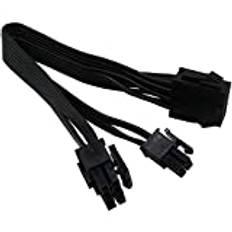 Bayda CPU 8 Pin Female to CPU 8 Pin ATX 4 Pin Male Power Supply Converter Extension Cable for Motherboard (20cm)