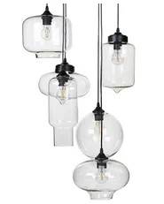 Pendellampa BEMBOKA Glas Transparent