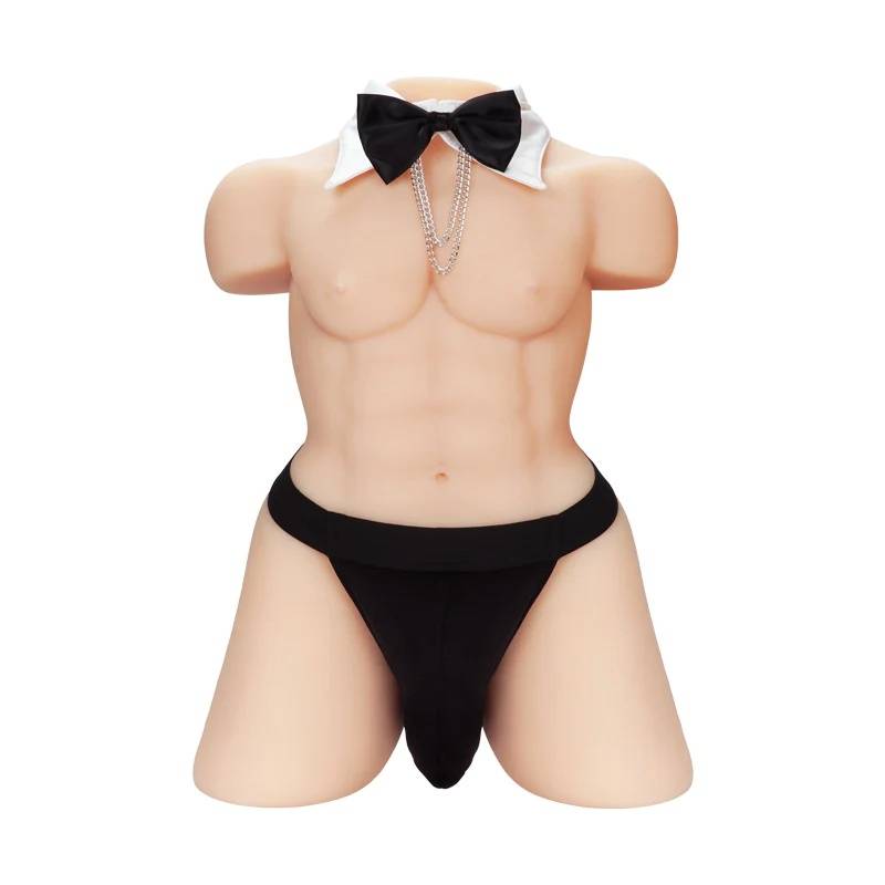 Tantaly Channing 2.0 15kg Male Torso Threesome Sex Doll - naturlig