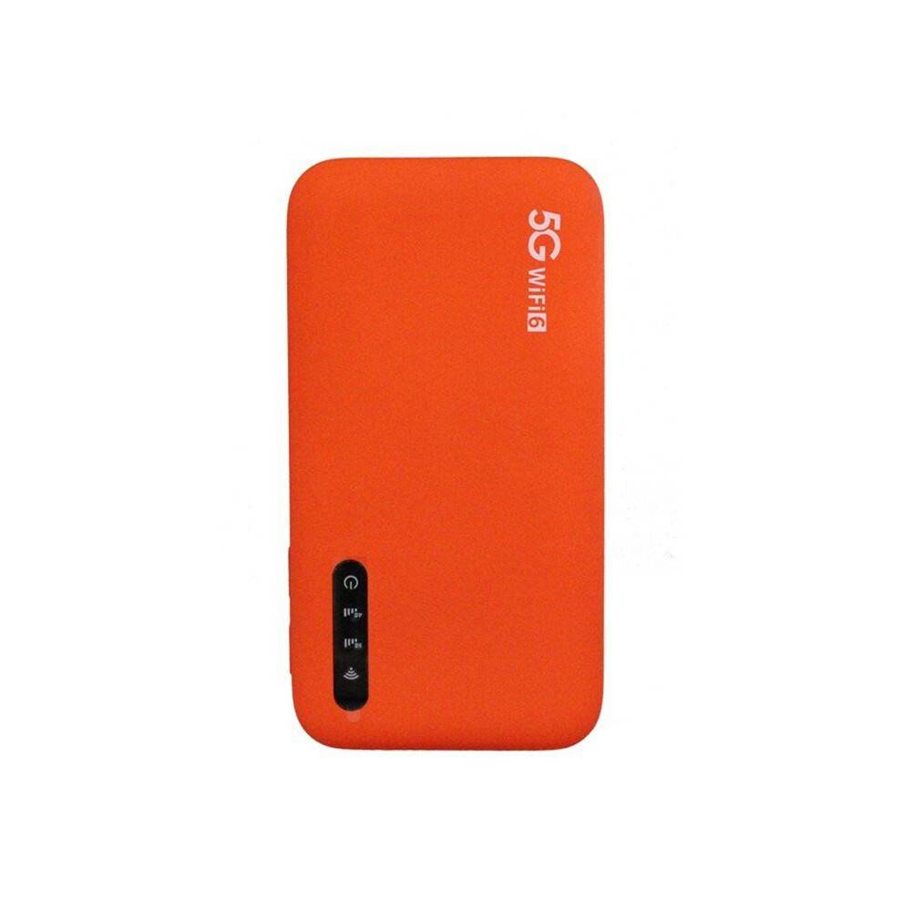 5G Mobile Hotspot High Speed Travel Double Band WiFi6 Portable Router with SIM Card Slot Support 16 Devices
