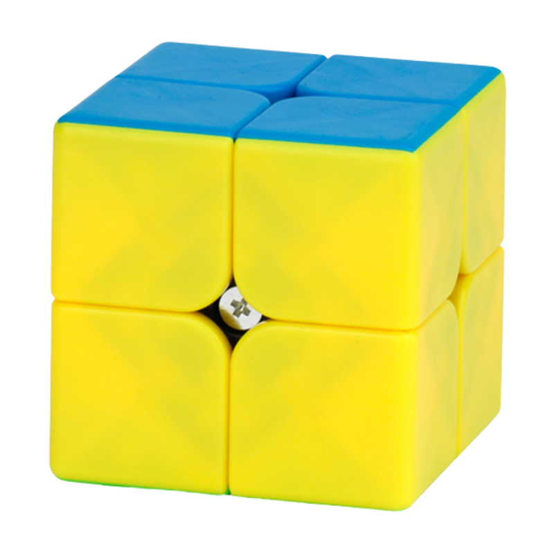 MoYu Teaching Series 2x2 Cube Stickerless - Beginner-Friendly Educational Cube - Rubiks Kub