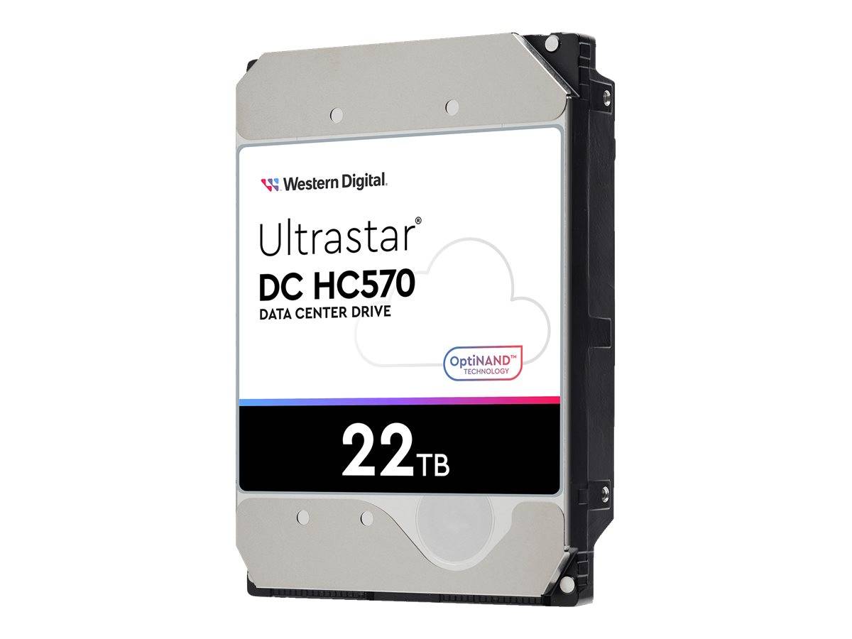 WD Ultrastar DC HC570 Harddisk 22TB 3.5" SATA-600 7200rpm --> På fjernlager, levevering hos dig 16-08-2026