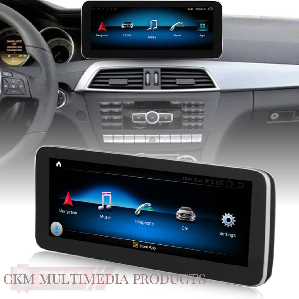 C. w204 Comand 10,25" Android Widescreen touchscreen W204 FACELIFT