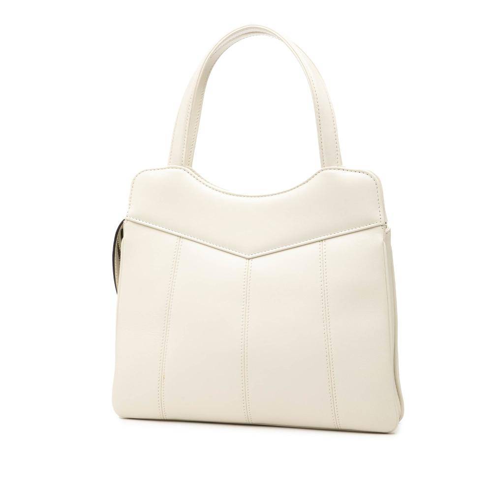 Gucci Vintage Tote Stl. - Totebags Från Magasin - Beige (L 22cm x W 27cm x D 3cm)