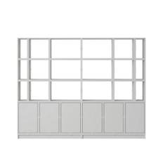 Stacked Storage System / Office Storage (Conf. 2) - Kontor Grey
