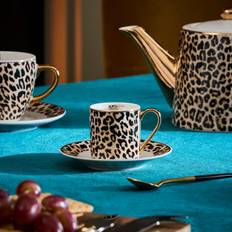 Biba Biba Printed Espresso Cup & Saucer Set Of 2