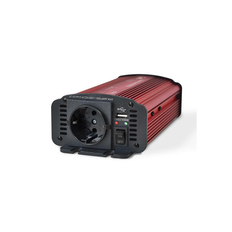 Power inverter GETI GPI 612 12V/230V 600W USB Schuko
