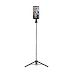 Rollei Smartphone Selfie Tripod Magnetic: Ministativ med fjärrutlösare, justerbar höjd upp till 65,6 cm. 3-i-1: Stativ, selfiepinne Bluetooth