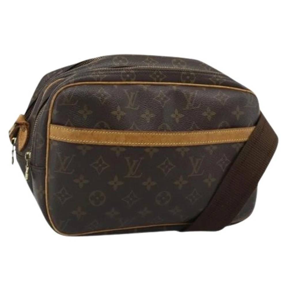 Louis Vuitton Vintage Pre-owned Vintage Monogram Skuldertaske - Vintage - Dame - Brun - ONE SIZE - Uld