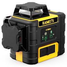 KAIWEETS KT360A Self Leveling Laser Level, 3 X 360, 3D laser level for Picture Hanging, Horizontal/Vertical Line Laser