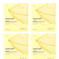 Medicube - Kojic Acid Turmeric Brightening Gel Mask - 4 stk. - Klar til levering - Prismatch