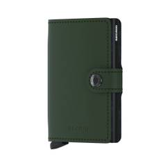 Secrid Miniwallet (MATTE GREEN-BLACK)