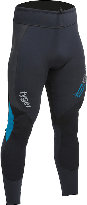Gul Tyger 3mm Neopren bukser - XXL.