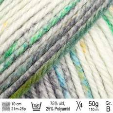 Drops Fiesta garn - Nordlys print