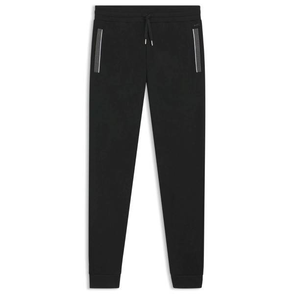 BOSS Tracksuit Pants With Cuffs - Black/Grey - Large