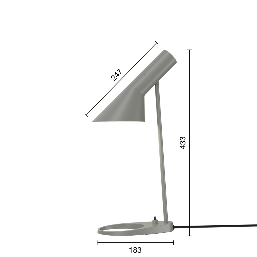 AJ Mini Bord | Louis Poulsen Warm Grey