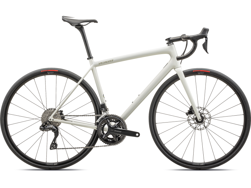Specialized Aethos Comp White - Racercykel - 2024, 58cm (180 - 188cm) - Vi matcher laveste pris. 365 dages returret.