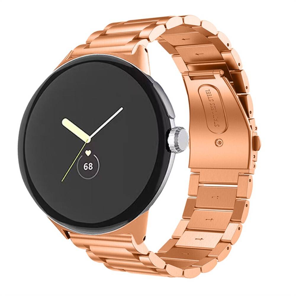 Metallarmband Google Pixel Watch 5 45mm Roséguld