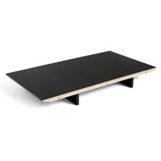 Hay Cph 30 Extendable Leaf 50x90 Cm Black /black Water-based Lacquered Oak - Spisebord & Barbord Linoleum Sort - AE842-A556-AR22