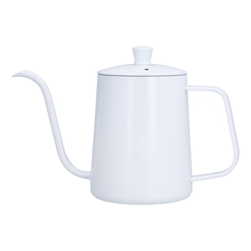 Præcisions-hældningskaffe, svanehalskedel med vandudløb i rustfrit stål, ergonomisk design for jævn strømning, lodret vandstrøm for nem