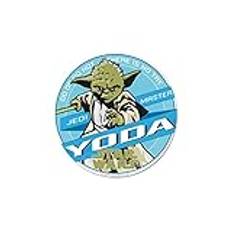 Rund tårtvåffla mönster "Star Wars" tårtdekoration referens 40200 Yoda