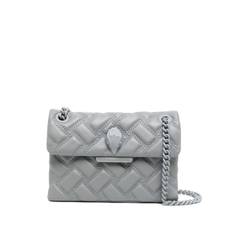Kurt Geiger London - Kensington quiltad bucketbag - dam - läder - one size - Grå