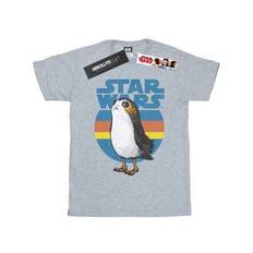 Dam/dam The Last Jedi Porg Cotton Boyfriend T-shirt (sportgrå) - Grå - L,M,S,XL,XXL,XXXL
