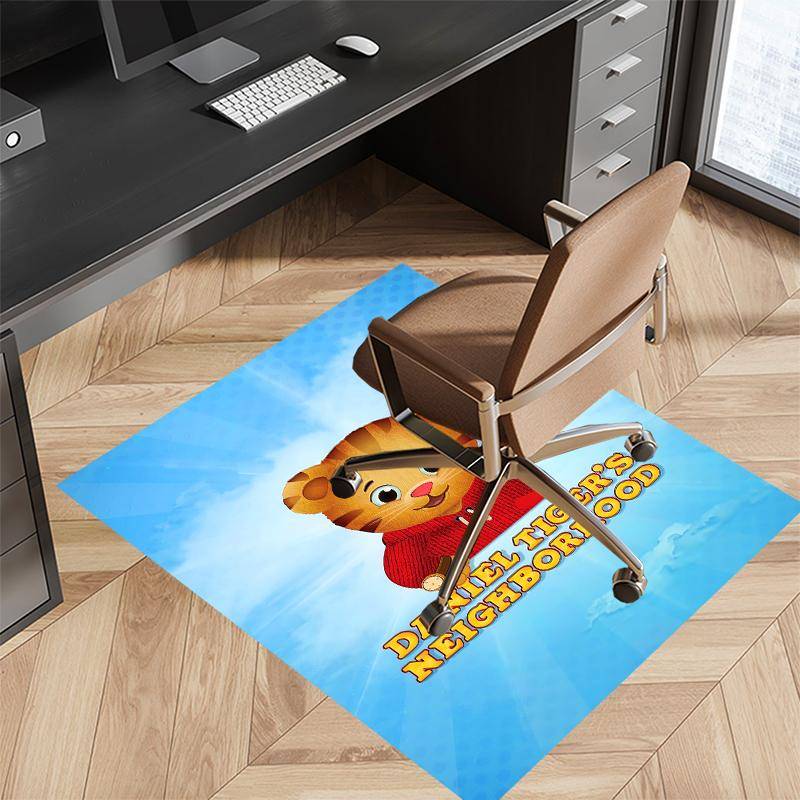 Daniel Tiger's Neighborhood Printed Absorbent Washable Carpet, Non-Slip Bathroom Mats, Kitchen Rugs, Yoga Mat,Living Room Entrance, Camping Picnic Rug