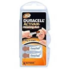 Duracell Activair hörapparat batterier 1,4 V 180 mAh PR41 typ 312 – 6-pack (TYP 312 6-pack, 10 x )