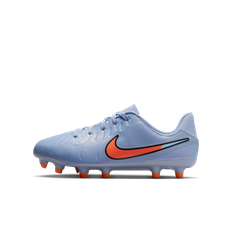 Nike Jr. Tiempo Legend 10 Academy Low top-fodboldstøvler til flere underlag til mindre/større børn - blå - blå - 38.5