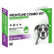 Frontline Combo (Lopper/Flåter/Lus/ Hund (20-40kg)